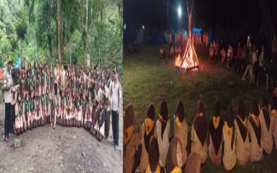 Mempererat Kedisiplinan dan Kebersamaan: Kegiatan Perkemahan Pramuka SMAN 1 Blangpegayon di Kodim Gayo Lues