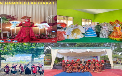 Kreativitas dan Budaya Berpadu: Fashion Show Cermin Prestasi SMAN 1 Blangpegayon